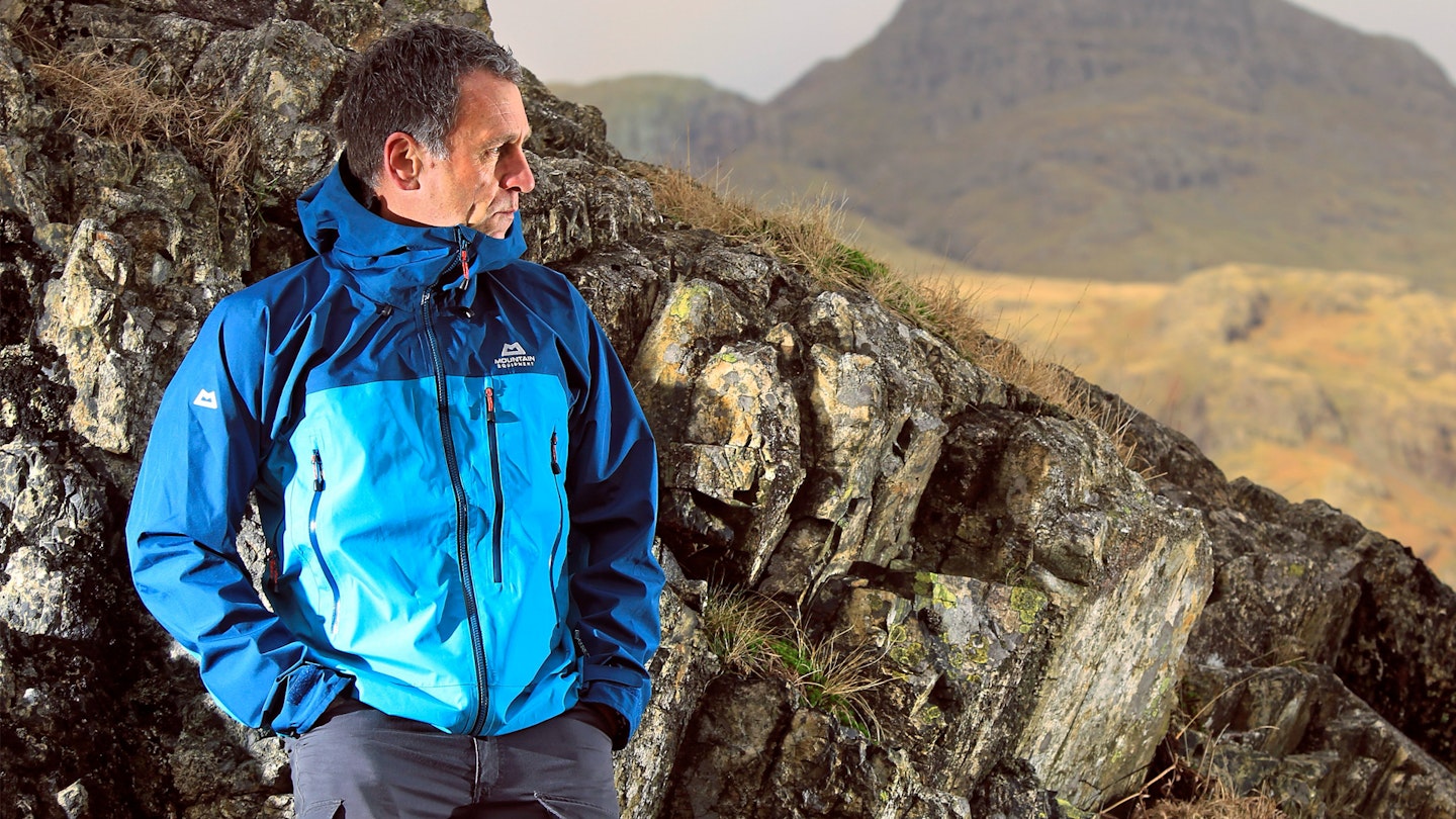 Tom wearing the Mountain Equipment Makalu Jacket