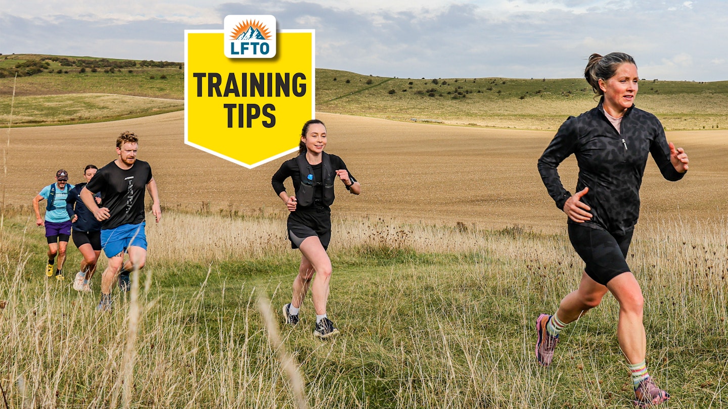 training tips runners in a field RTW