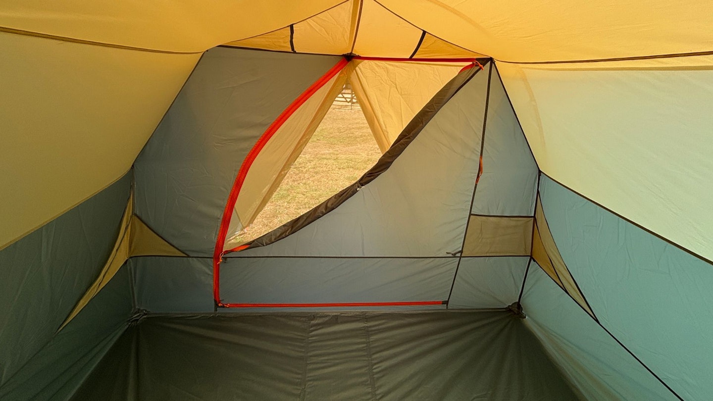 The mesh inner of the Big Agnes Bunk House 4 tent
