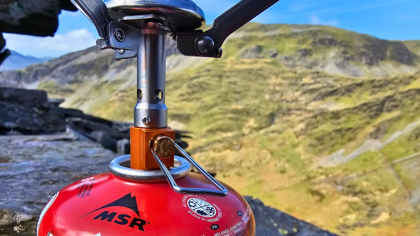 Closeup of Vango Atom