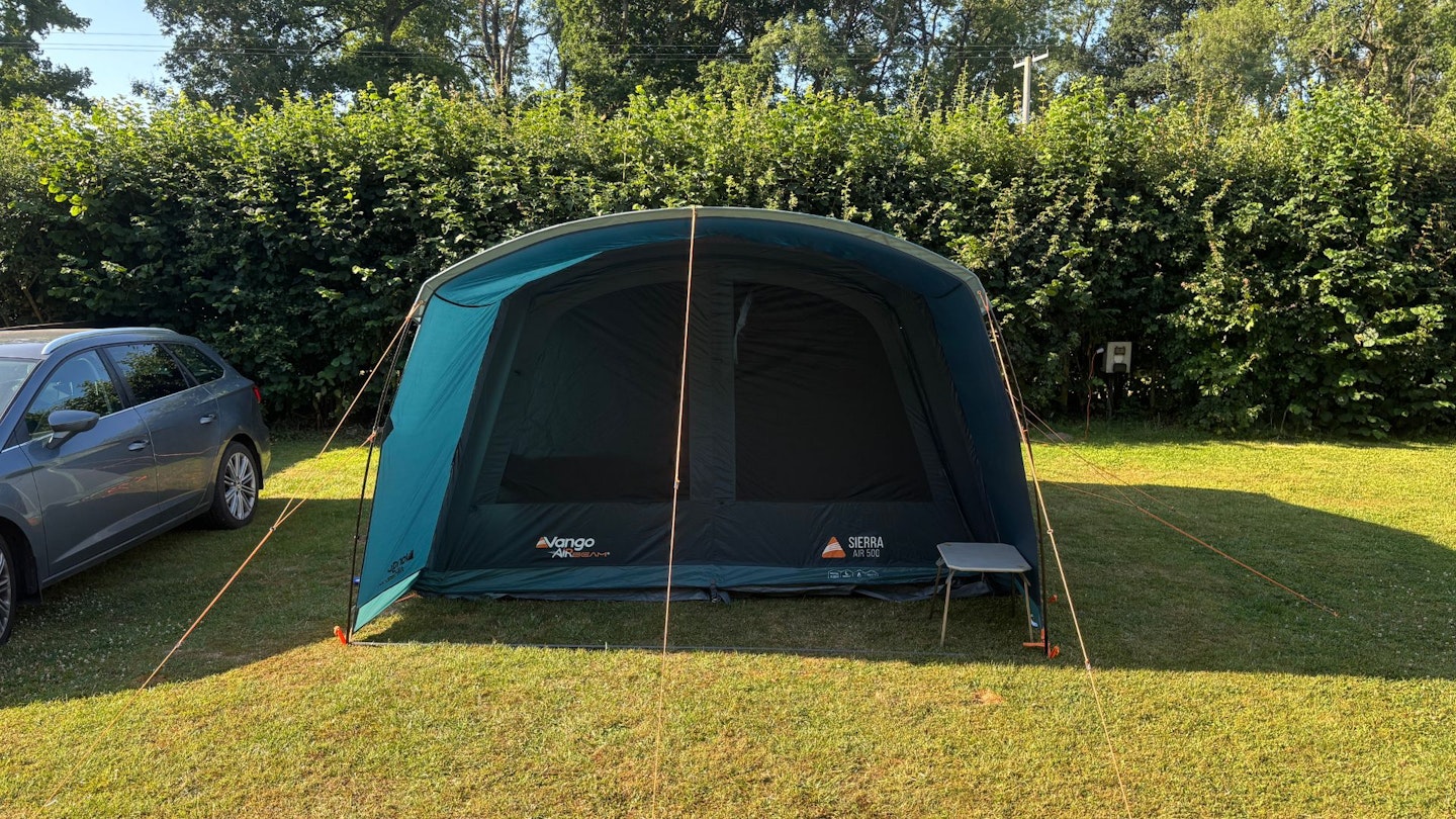 Vango Sierra Air 500 front porch
