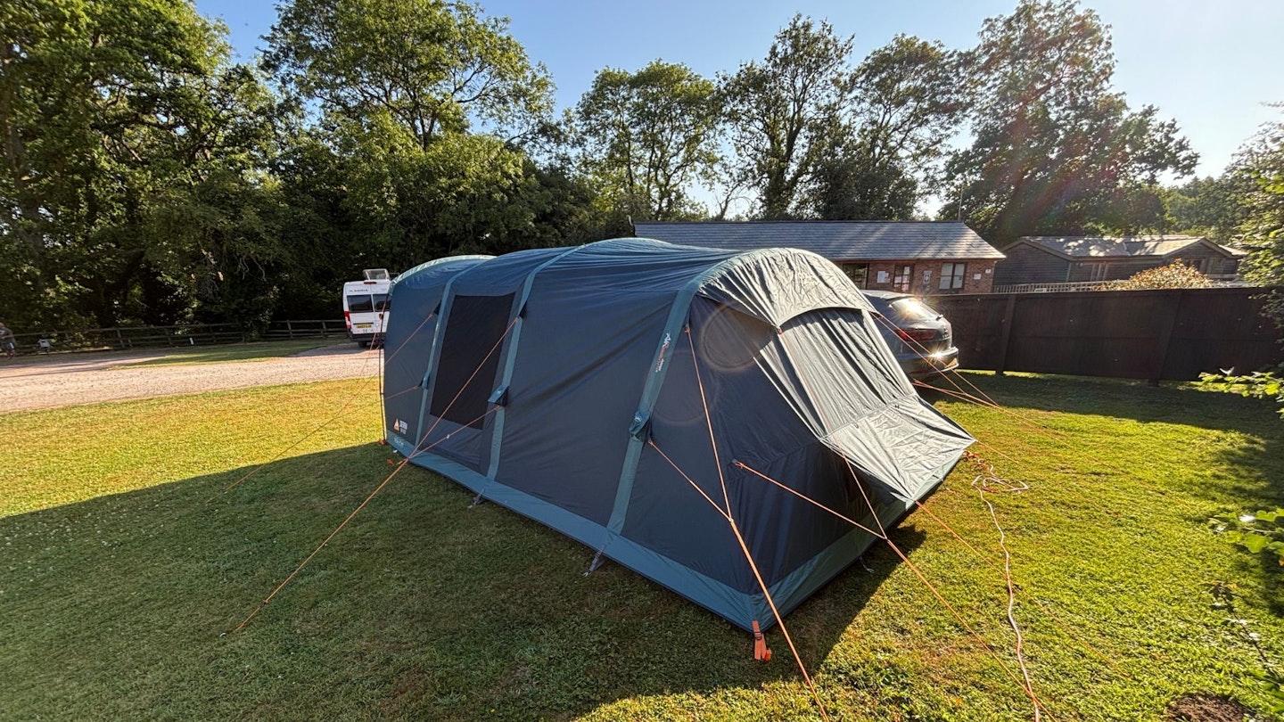 Vango Sierra Air 500 from the rear