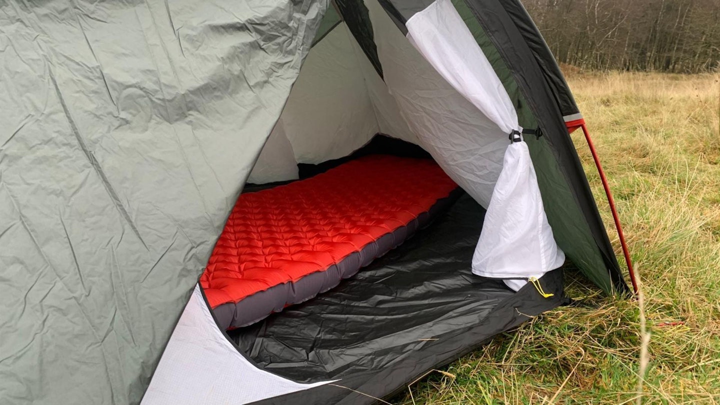 Vango Thermocore XPD in the tent