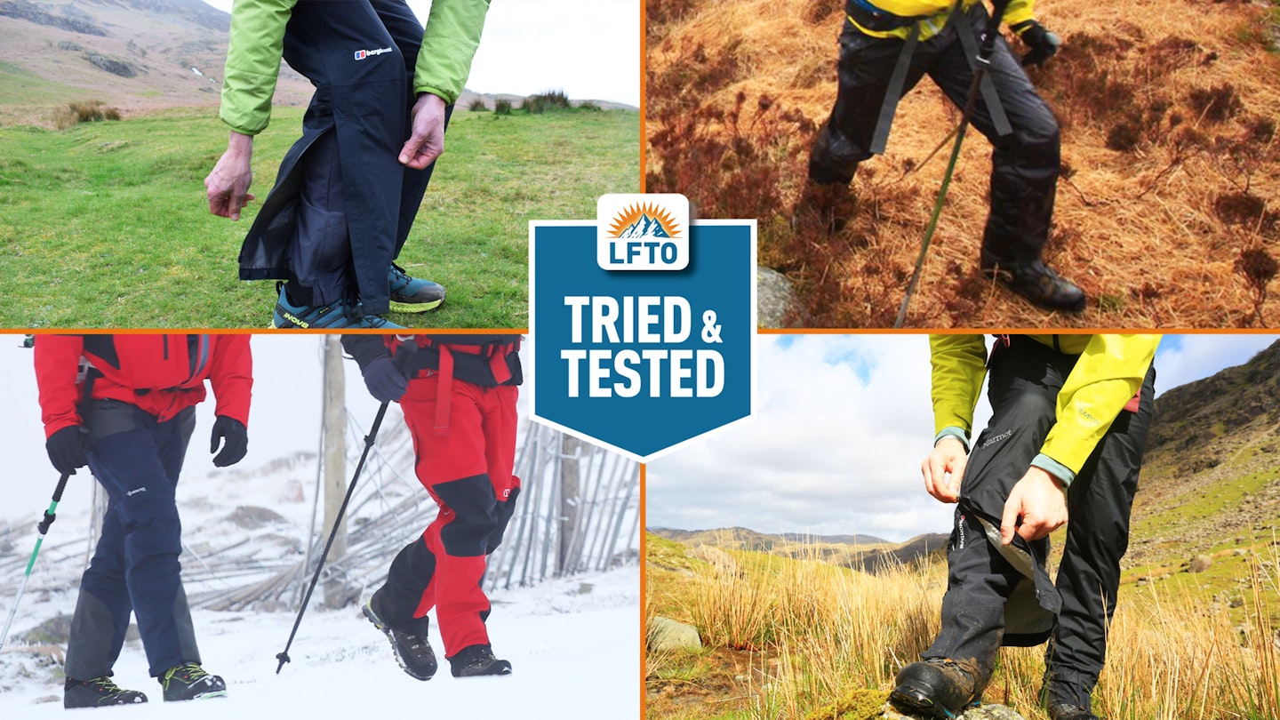 Waterproof trousers feature 1