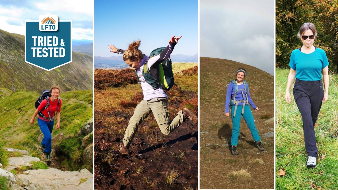 Tried and tested: best women's walking trousers feature image